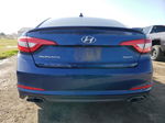 2017 Hyundai Sonata Sport Синий vin: 5NPE34AF9HH440949