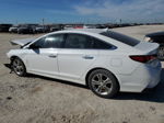 2018 Hyundai Sonata Sport White vin: 5NPE34AF9JH600303