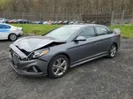 2018 Hyundai Sonata Sport Gray vin: 5NPE34AF9JH635424