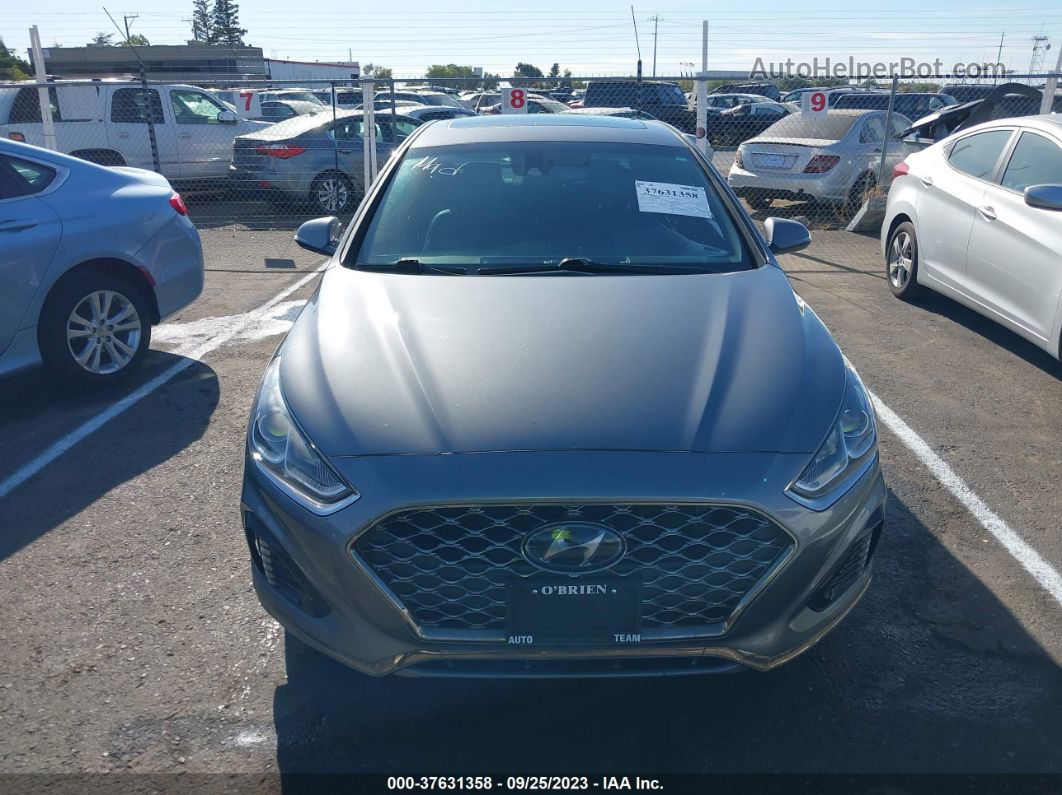 2018 Hyundai Sonata Sport+ Серый vin: 5NPE34AF9JH720893