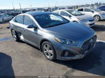 2018 Hyundai Sonata Sport+ Gray vin: 5NPE34AF9JH720893