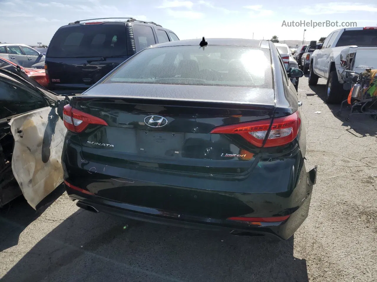 2015 Hyundai Sonata Sport Black vin: 5NPE34AFXFH120911