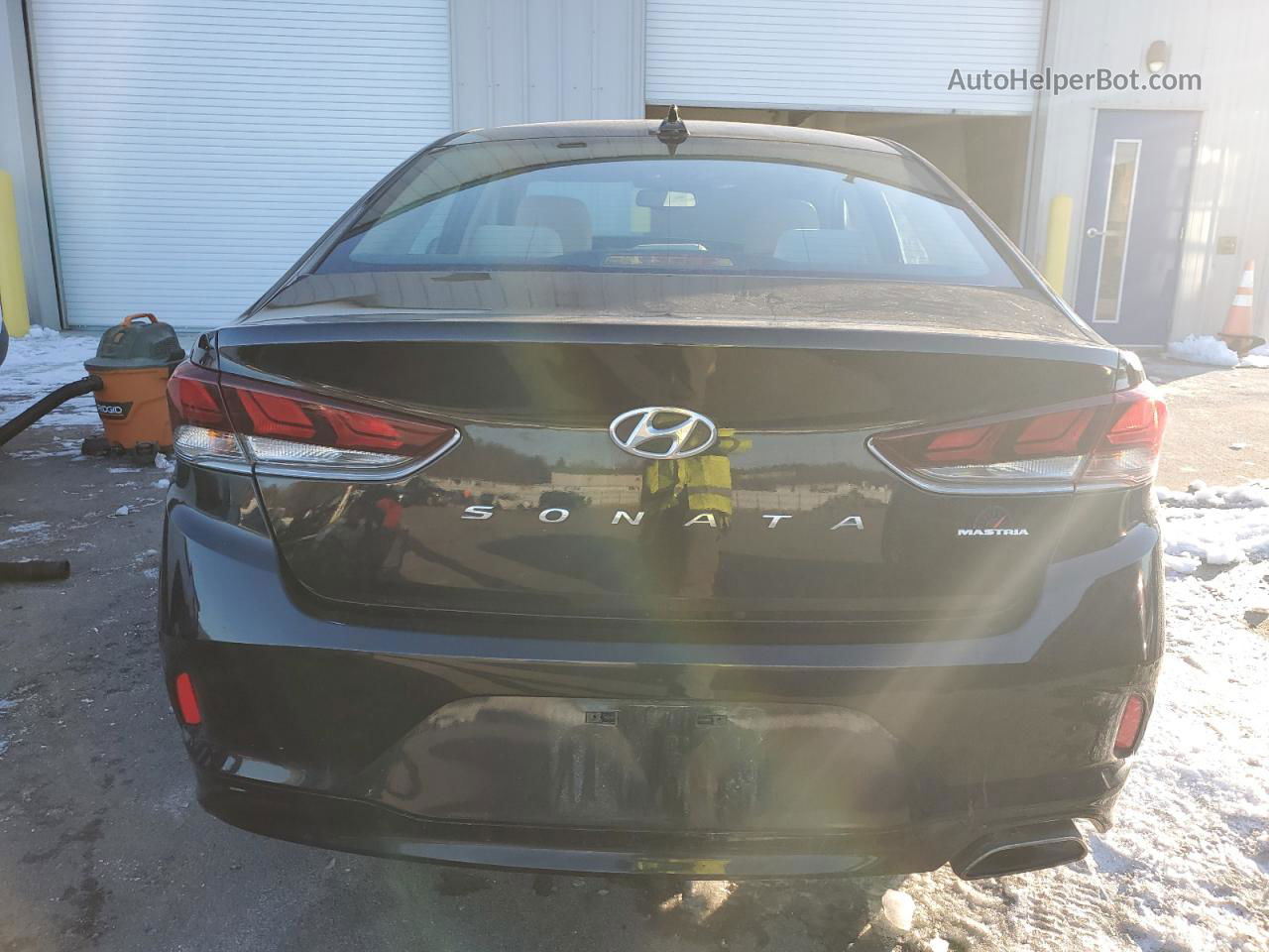 2018 Hyundai Sonata Sport Черный vin: 5NPE34AFXJH657710