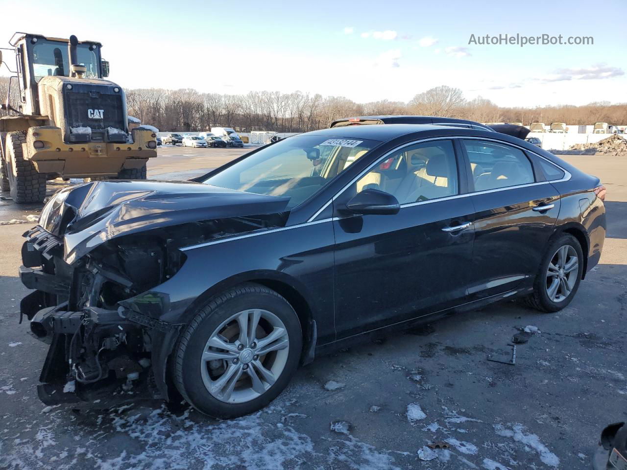 2018 Hyundai Sonata Sport Черный vin: 5NPE34AFXJH657710