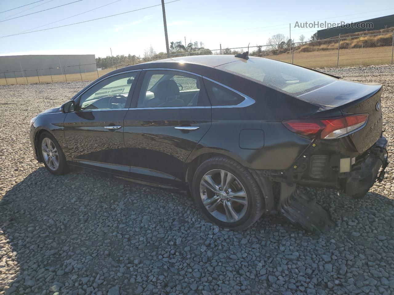 2018 Hyundai Sonata Sport Черный vin: 5NPE34AFXJH660980