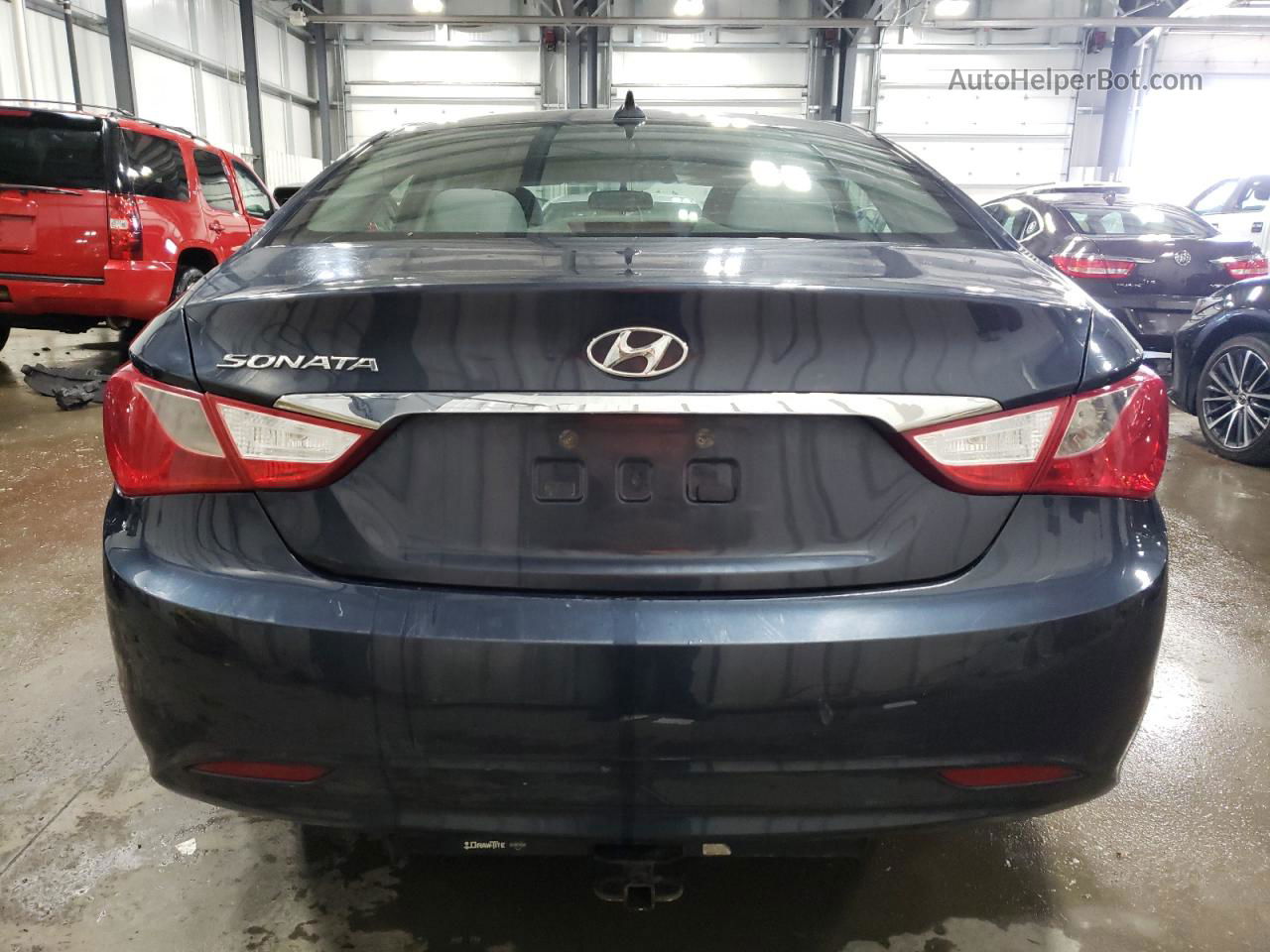 2012 Hyundai Sonata Gls Blue vin: 5NPEB4AC0CH320913