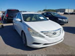 2012 Hyundai Sonata Gls White vin: 5NPEB4AC0CH340305