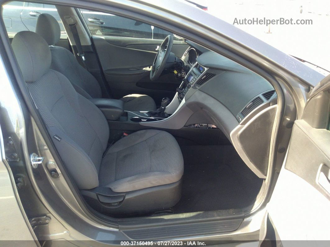 2012 Hyundai Sonata Gls Серый vin: 5NPEB4AC0CH382909