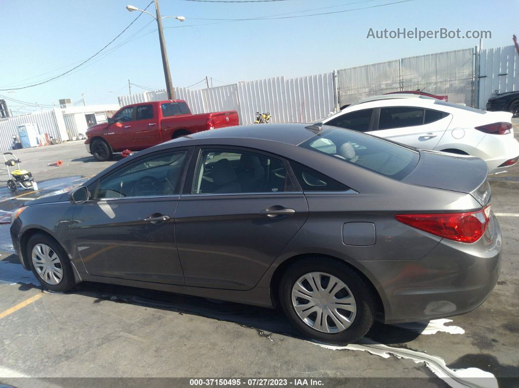 2012 Hyundai Sonata Gls Серый vin: 5NPEB4AC0CH382909