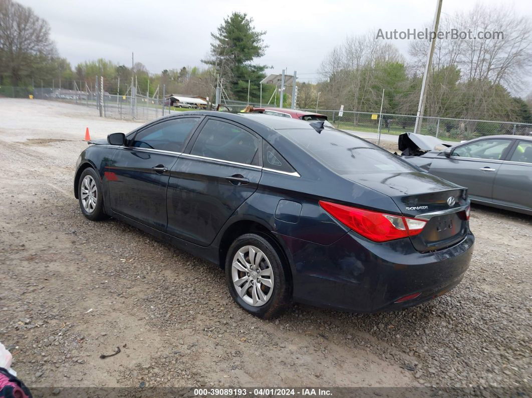 2012 Hyundai Sonata Gls Синий vin: 5NPEB4AC0CH385065