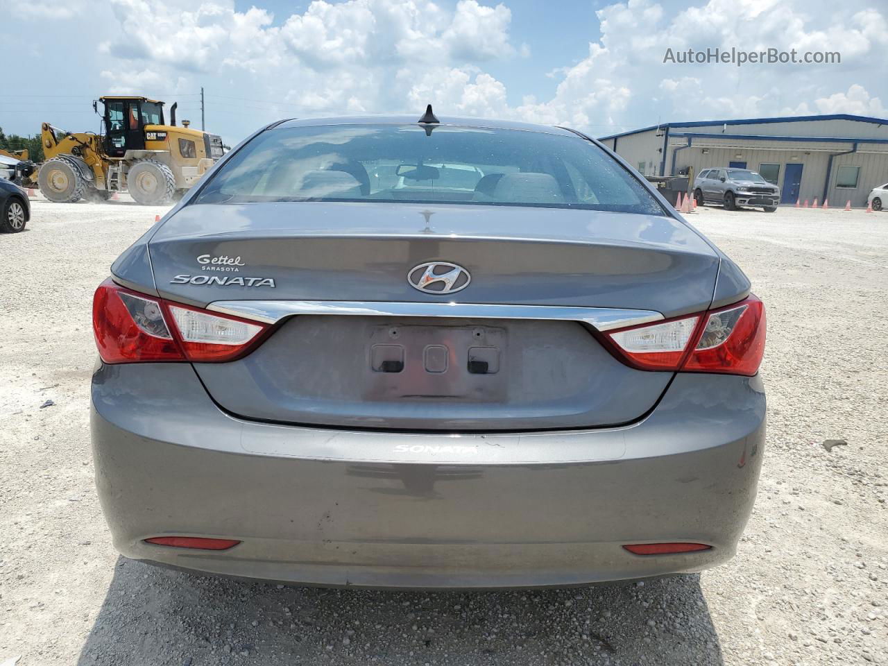 2012 Hyundai Sonata Gls Угольный vin: 5NPEB4AC0CH407615