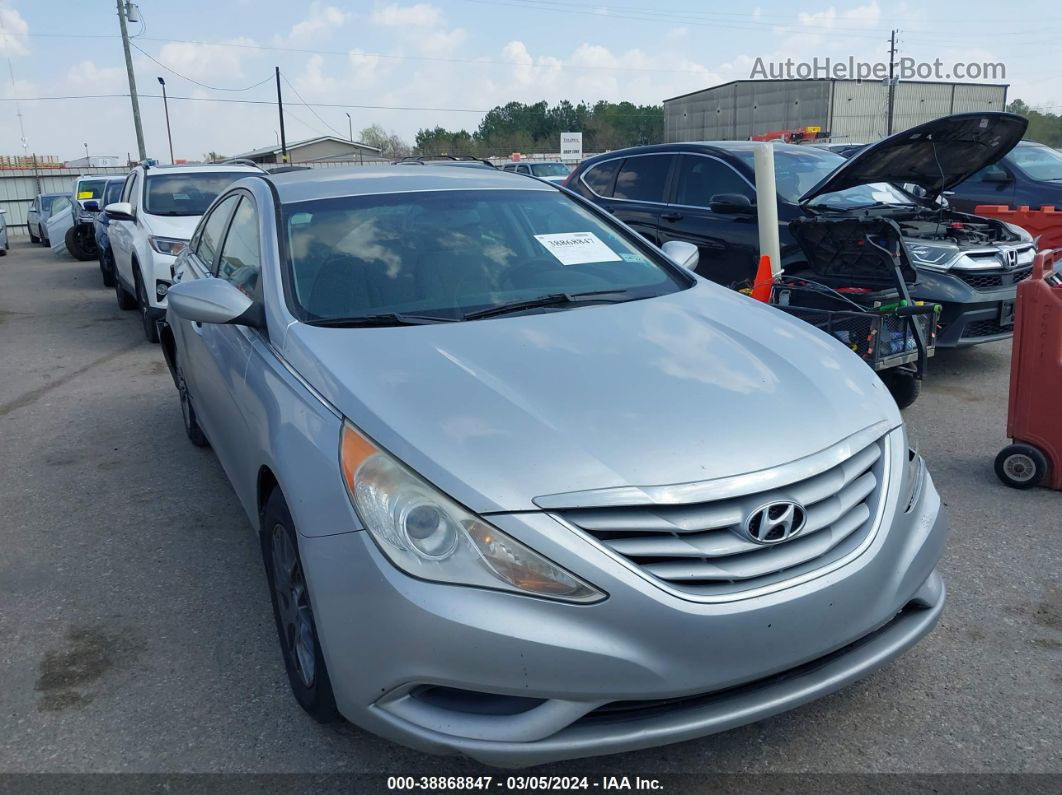 2012 Hyundai Sonata Gls Серебряный vin: 5NPEB4AC0CH410191