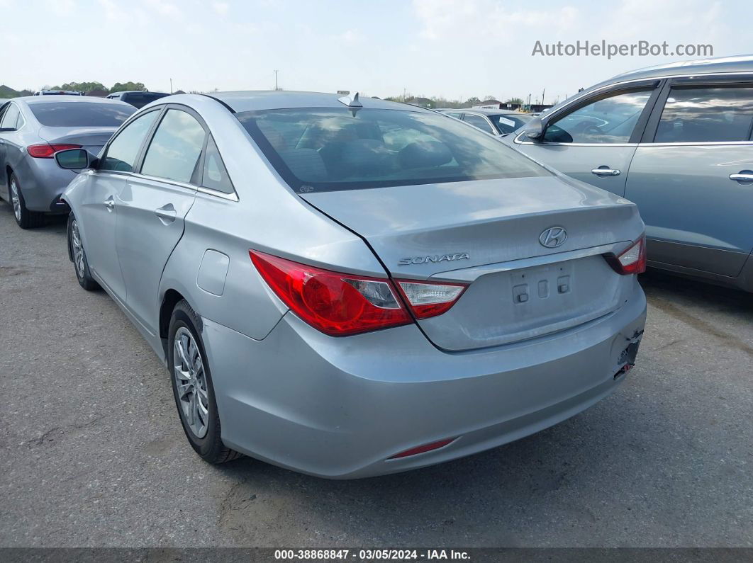 2012 Hyundai Sonata Gls Серебряный vin: 5NPEB4AC0CH410191