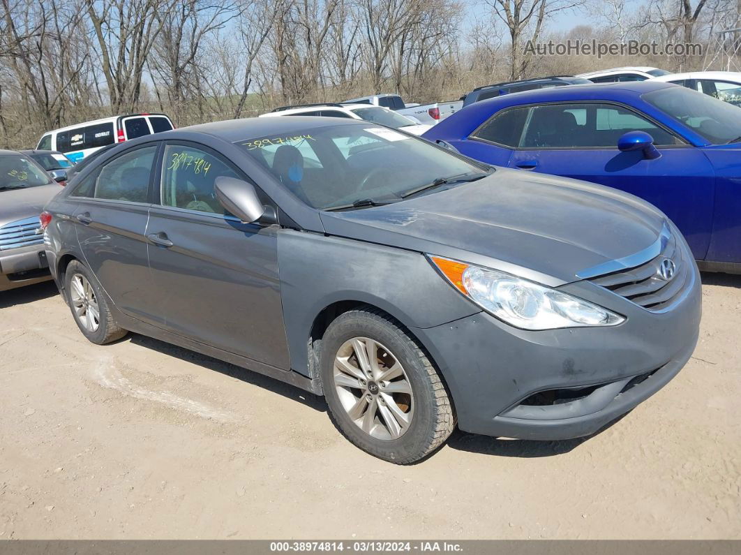 2012 Hyundai Sonata Gls Gray vin: 5NPEB4AC0CH439206