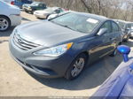 2012 Hyundai Sonata Gls Gray vin: 5NPEB4AC0CH439206