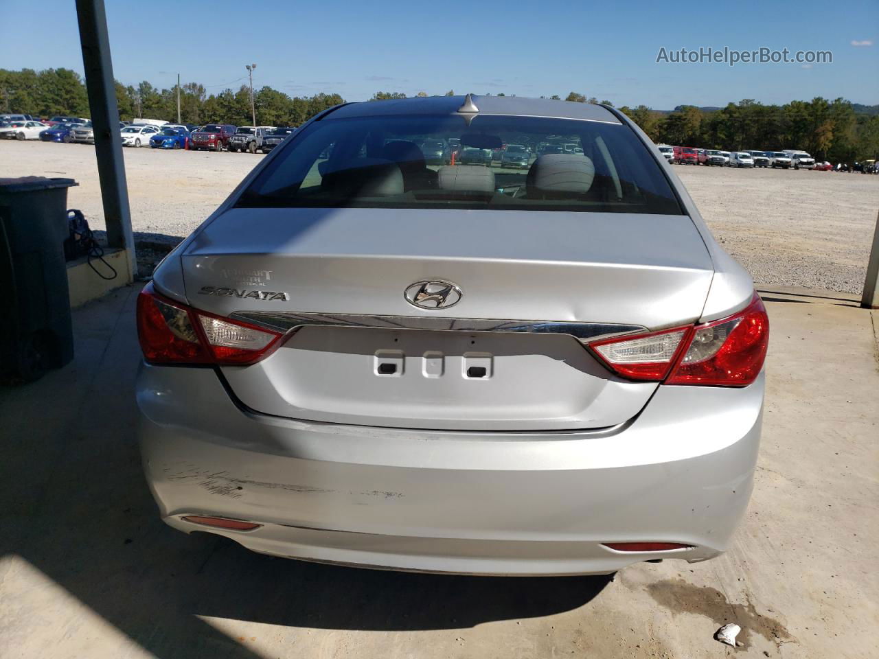 2012 Hyundai Sonata Gls Silver vin: 5NPEB4AC0CH439755