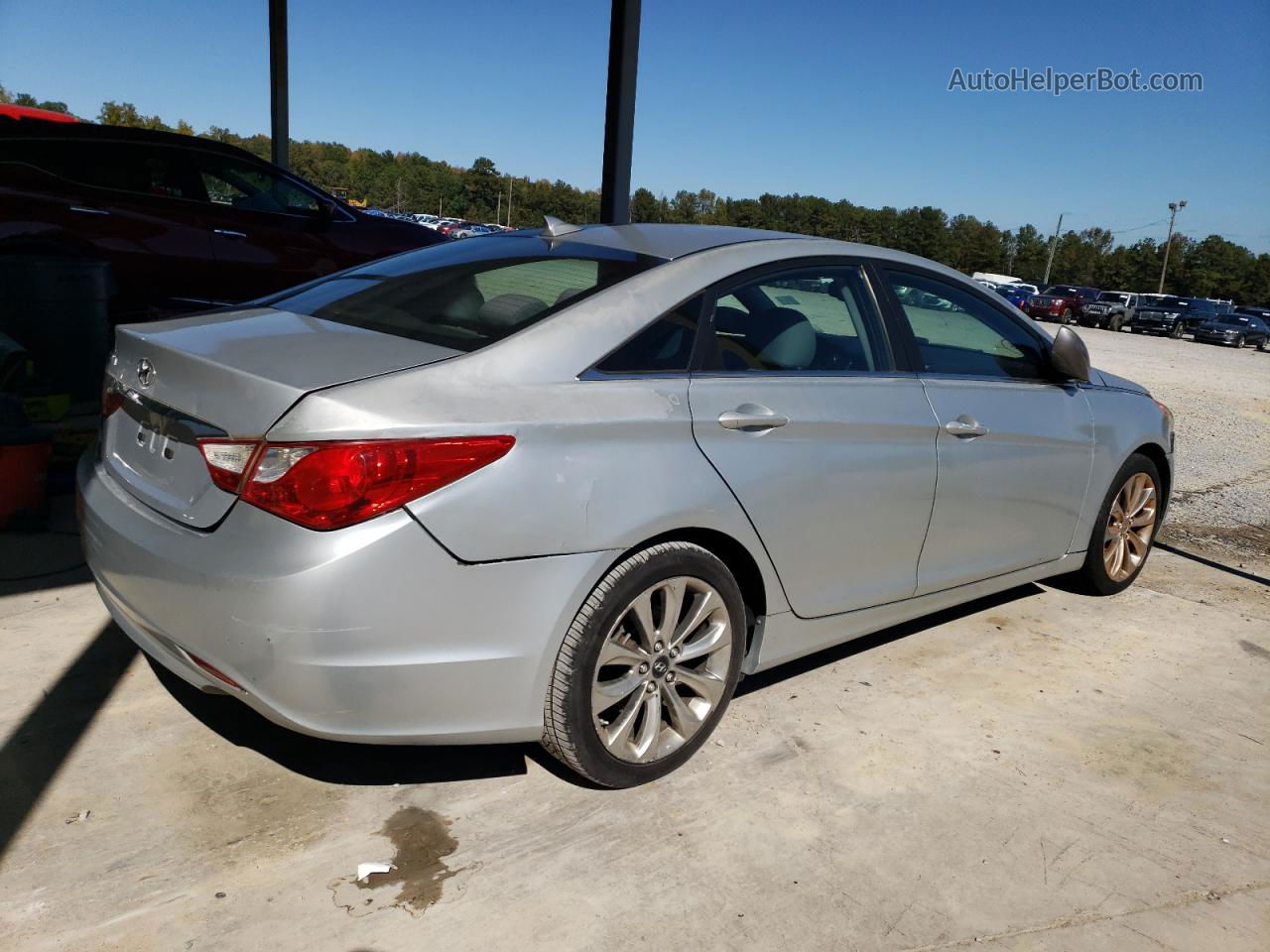 2012 Hyundai Sonata Gls Silver vin: 5NPEB4AC0CH439755