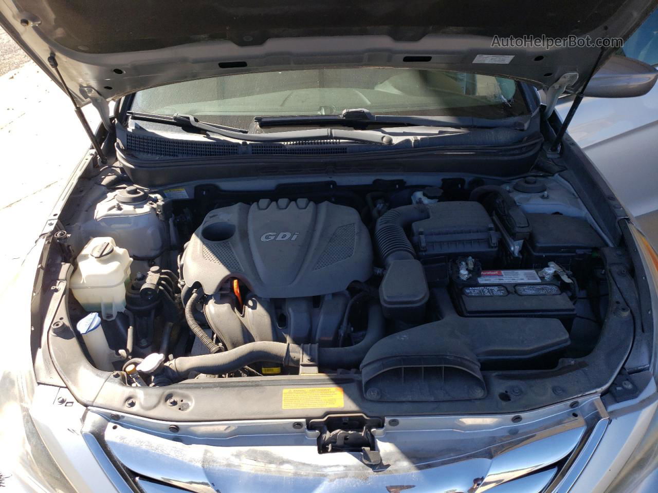 2012 Hyundai Sonata Gls Silver vin: 5NPEB4AC0CH439755