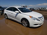 2012 Hyundai Sonata Gls White vin: 5NPEB4AC0CH440386