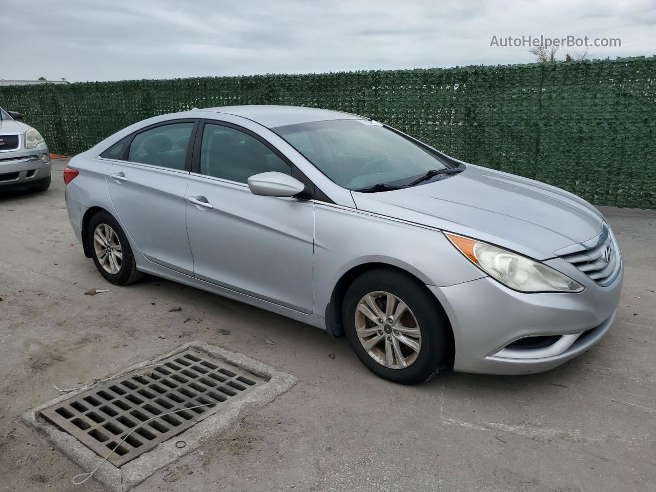 2012 Hyundai Sonata Gls Silver vin: 5NPEB4AC0CH455521