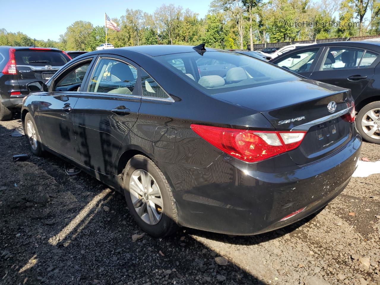 2012 Hyundai Sonata Gls Black vin: 5NPEB4AC0CH500716