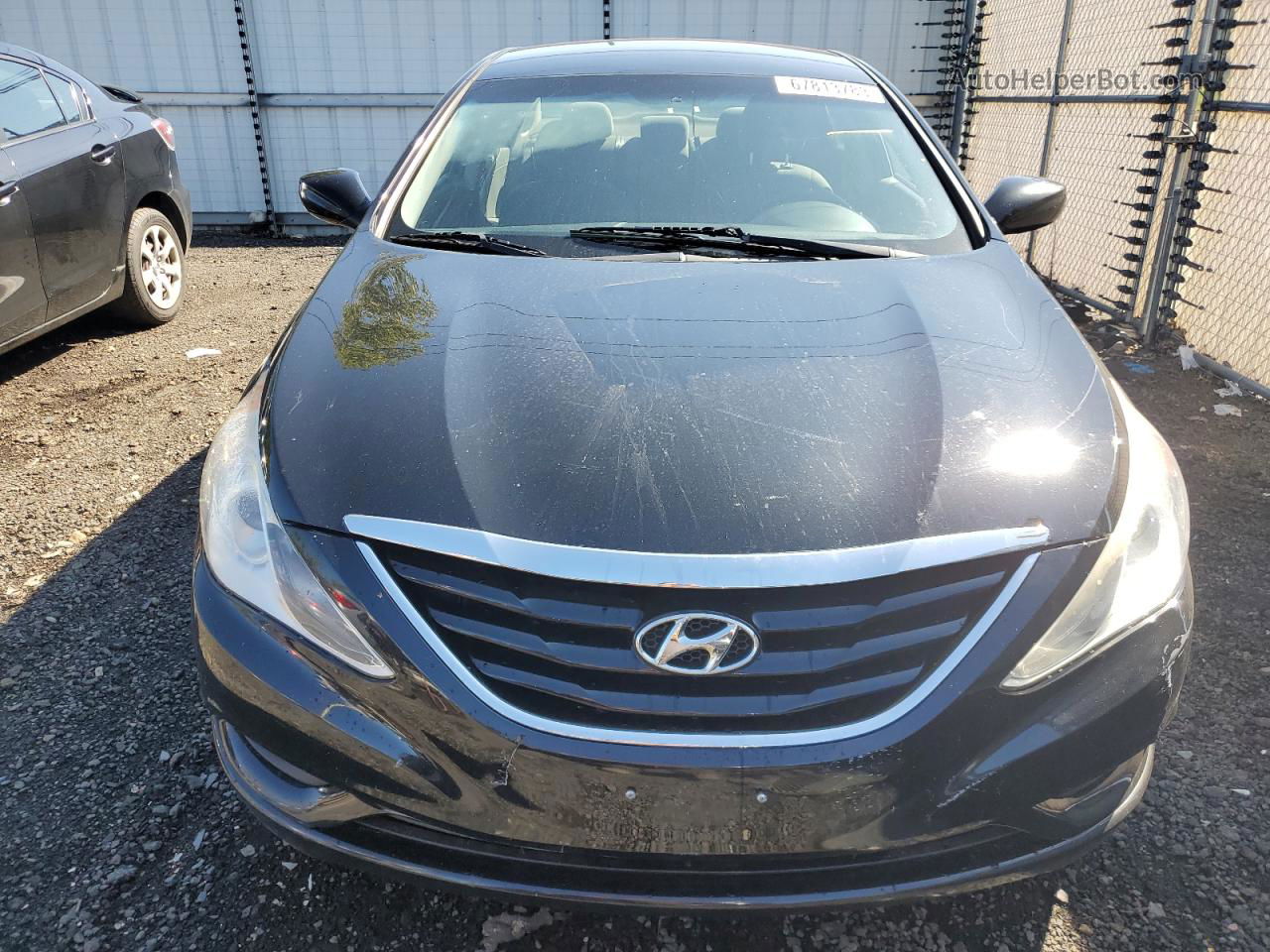 2012 Hyundai Sonata Gls Black vin: 5NPEB4AC0CH500716