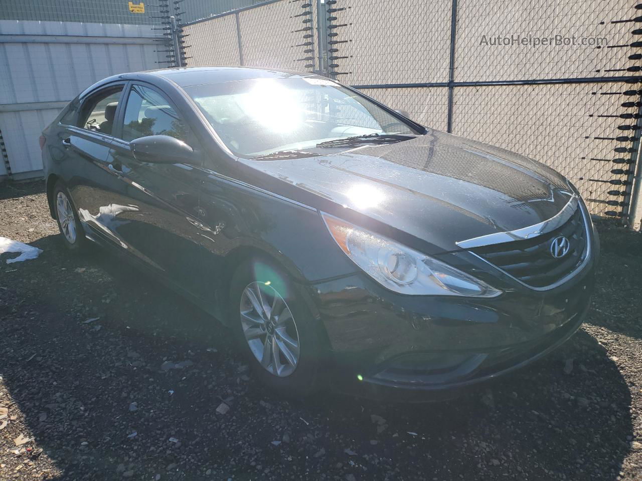 2012 Hyundai Sonata Gls Black vin: 5NPEB4AC0CH500716