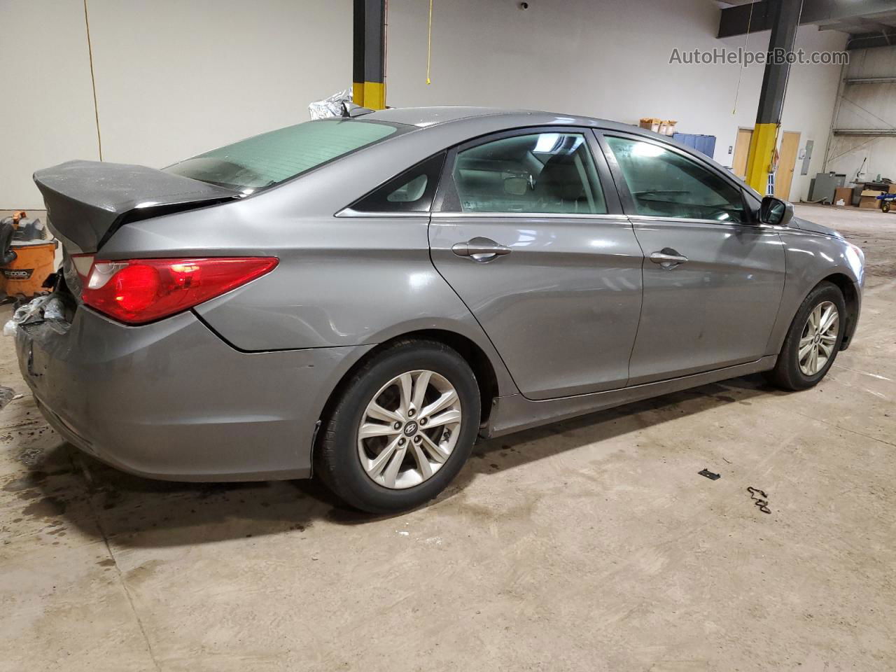 2013 Hyundai Sonata Gls Gray vin: 5NPEB4AC0DH630612