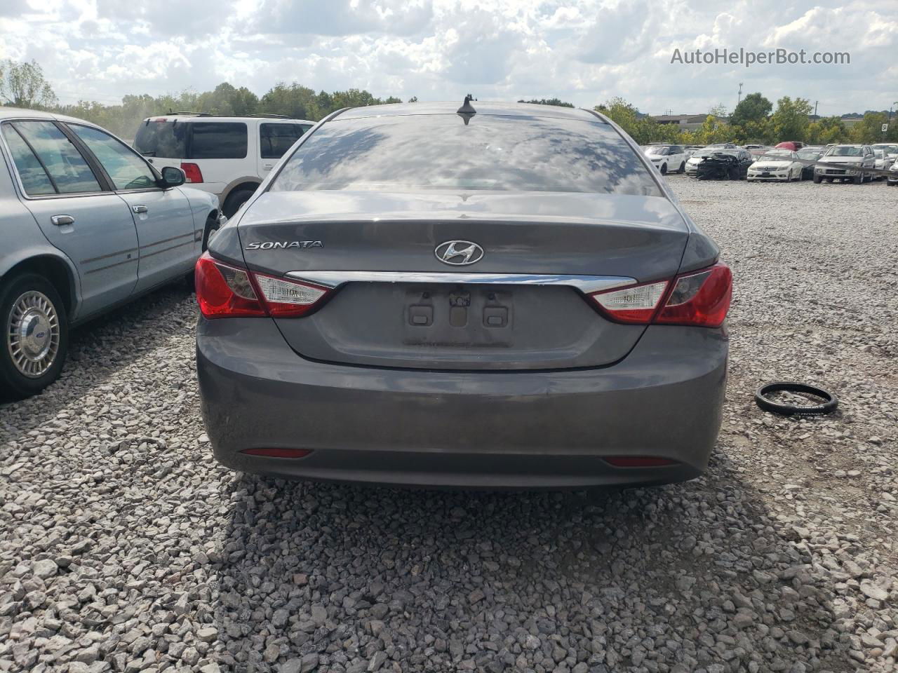 2013 Hyundai Sonata Gls Gray vin: 5NPEB4AC0DH665621