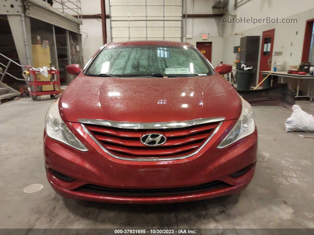 2013 Hyundai Sonata Gls Red vin: 5NPEB4AC0DH665778