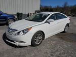 2013 Hyundai Sonata Gls White vin: 5NPEB4AC0DH715191