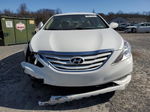 2013 Hyundai Sonata Gls White vin: 5NPEB4AC0DH715191