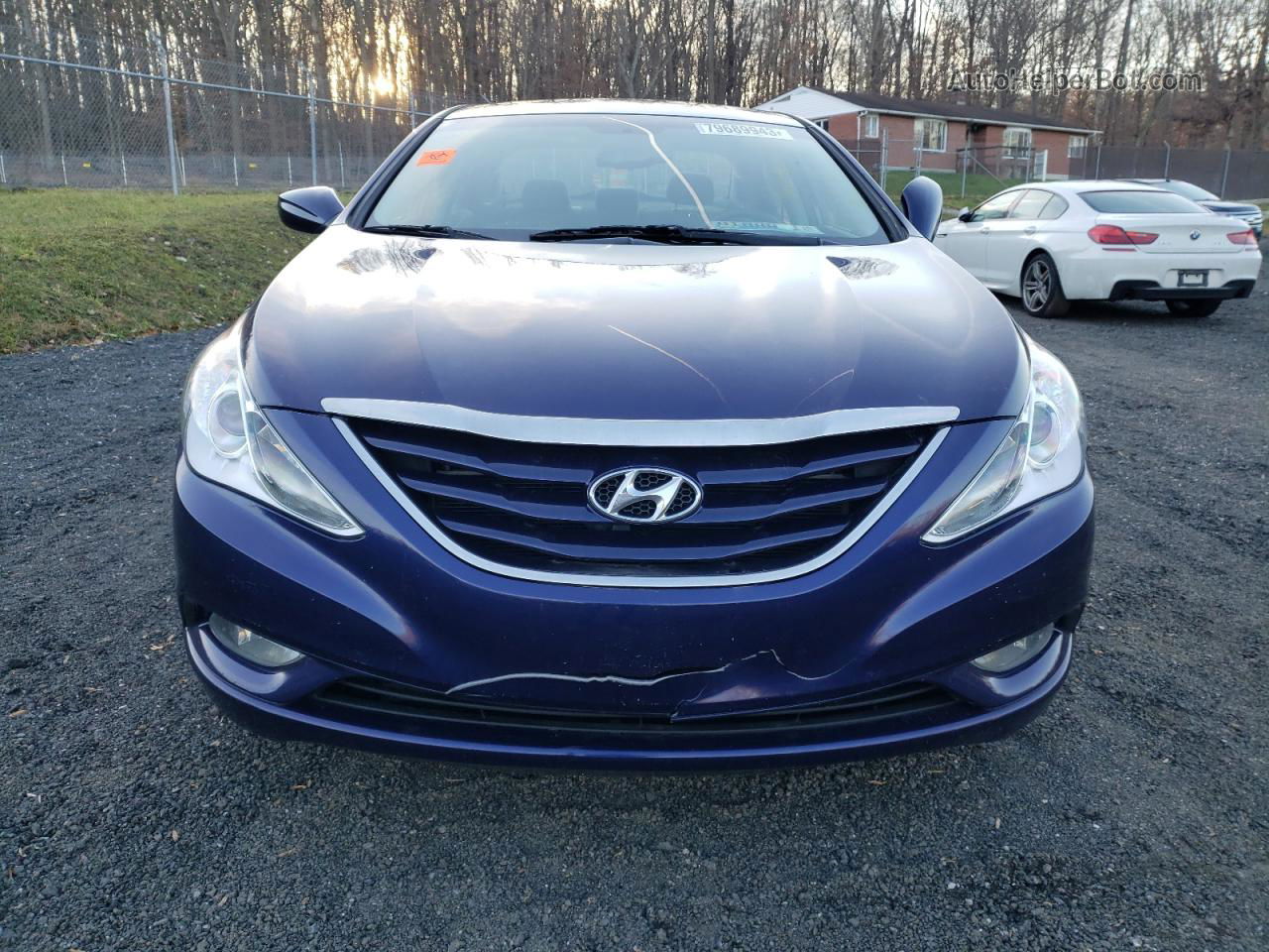 2013 Hyundai Sonata Gls Blue vin: 5NPEB4AC0DH726868