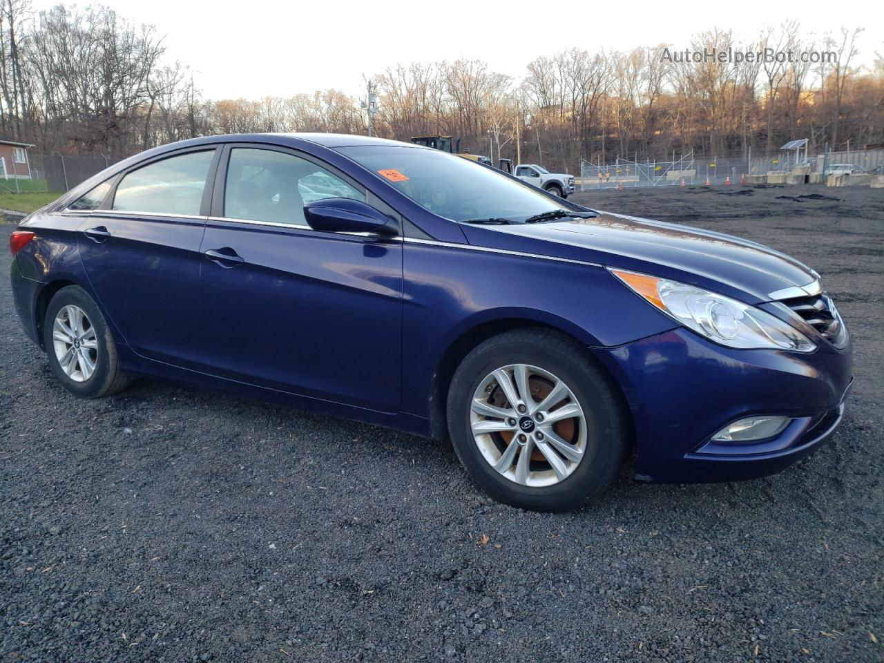 2013 Hyundai Sonata Gls Blue vin: 5NPEB4AC0DH726868