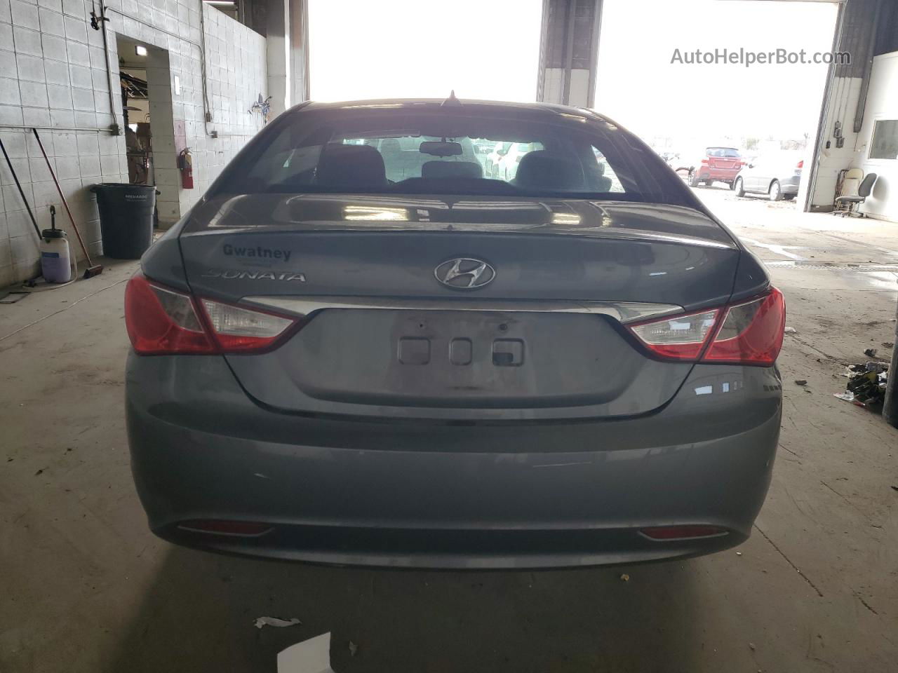 2013 Hyundai Sonata Gls Gray vin: 5NPEB4AC0DH734887