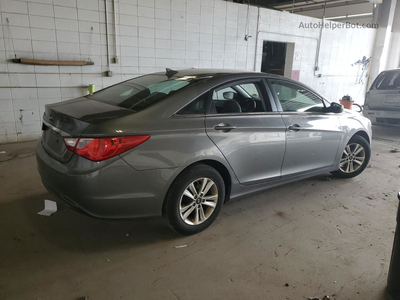 2013 Hyundai Sonata Gls Gray vin: 5NPEB4AC0DH734887