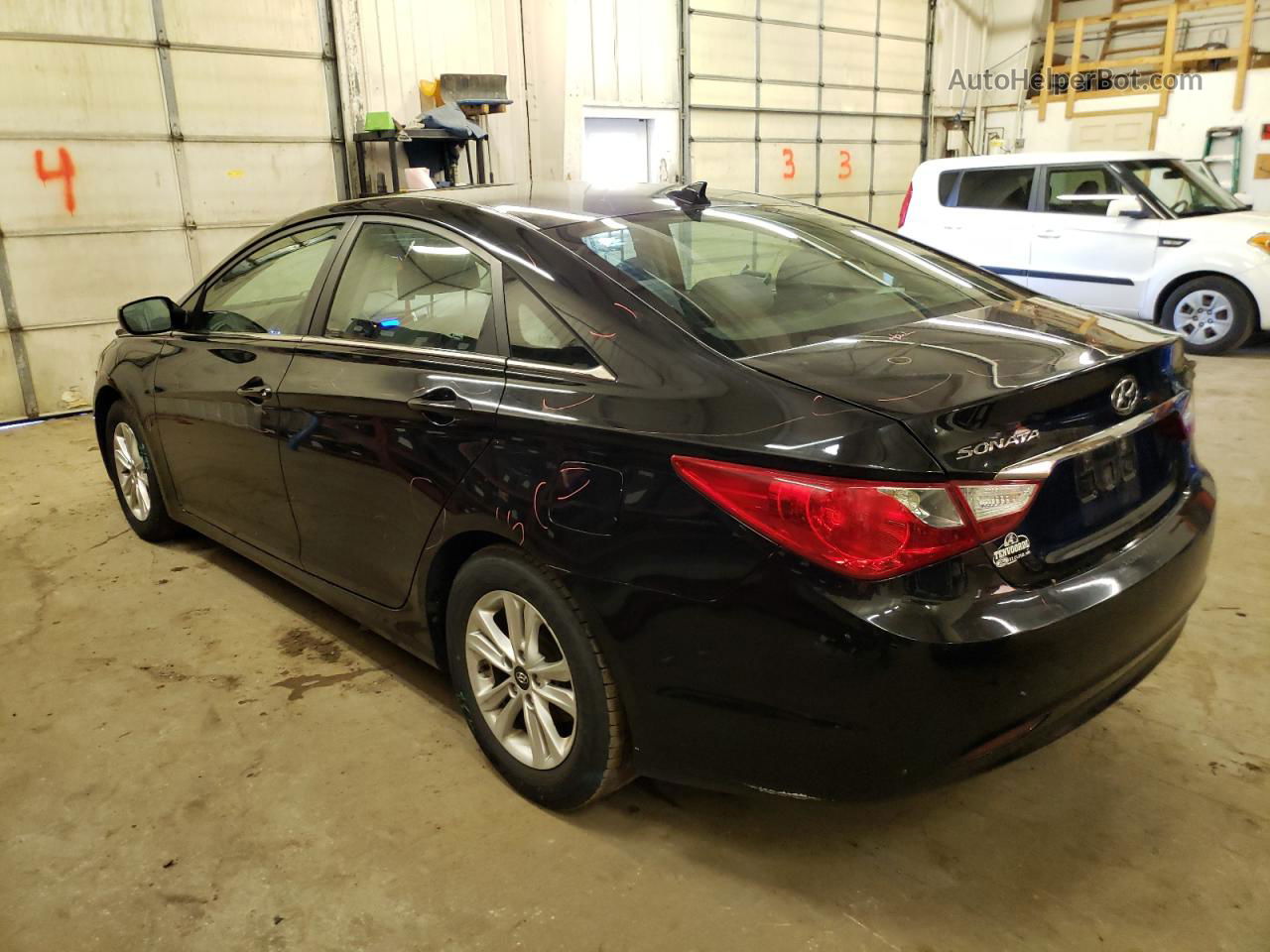 2013 Hyundai Sonata Gls Black vin: 5NPEB4AC0DH784737