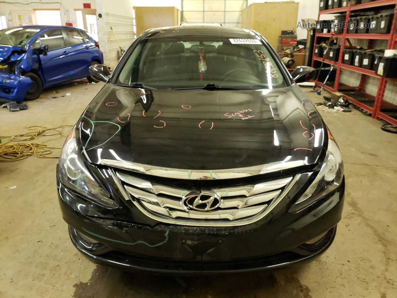 2013 Hyundai Sonata Gls Black vin: 5NPEB4AC0DH784737