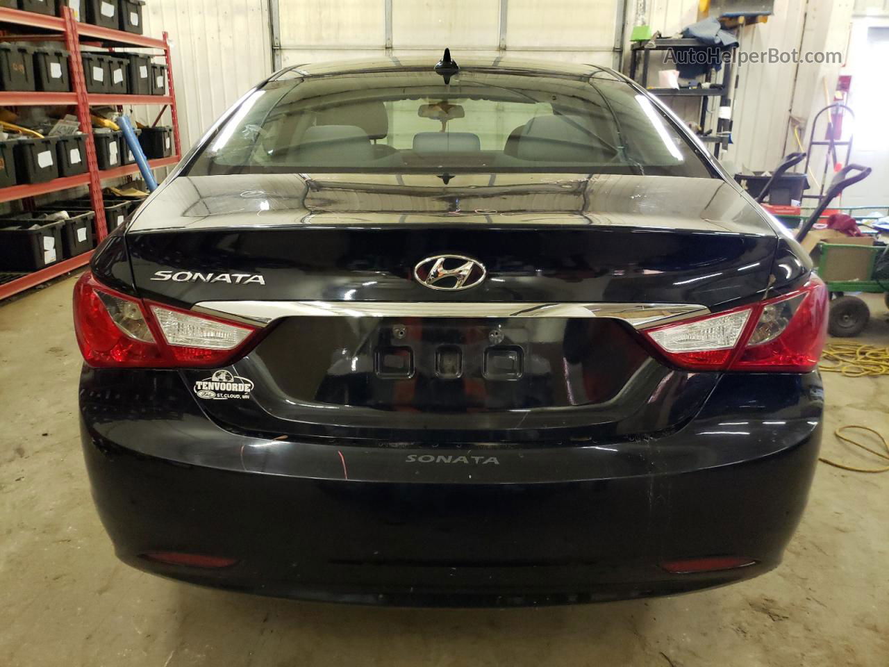 2013 Hyundai Sonata Gls Black vin: 5NPEB4AC0DH784737