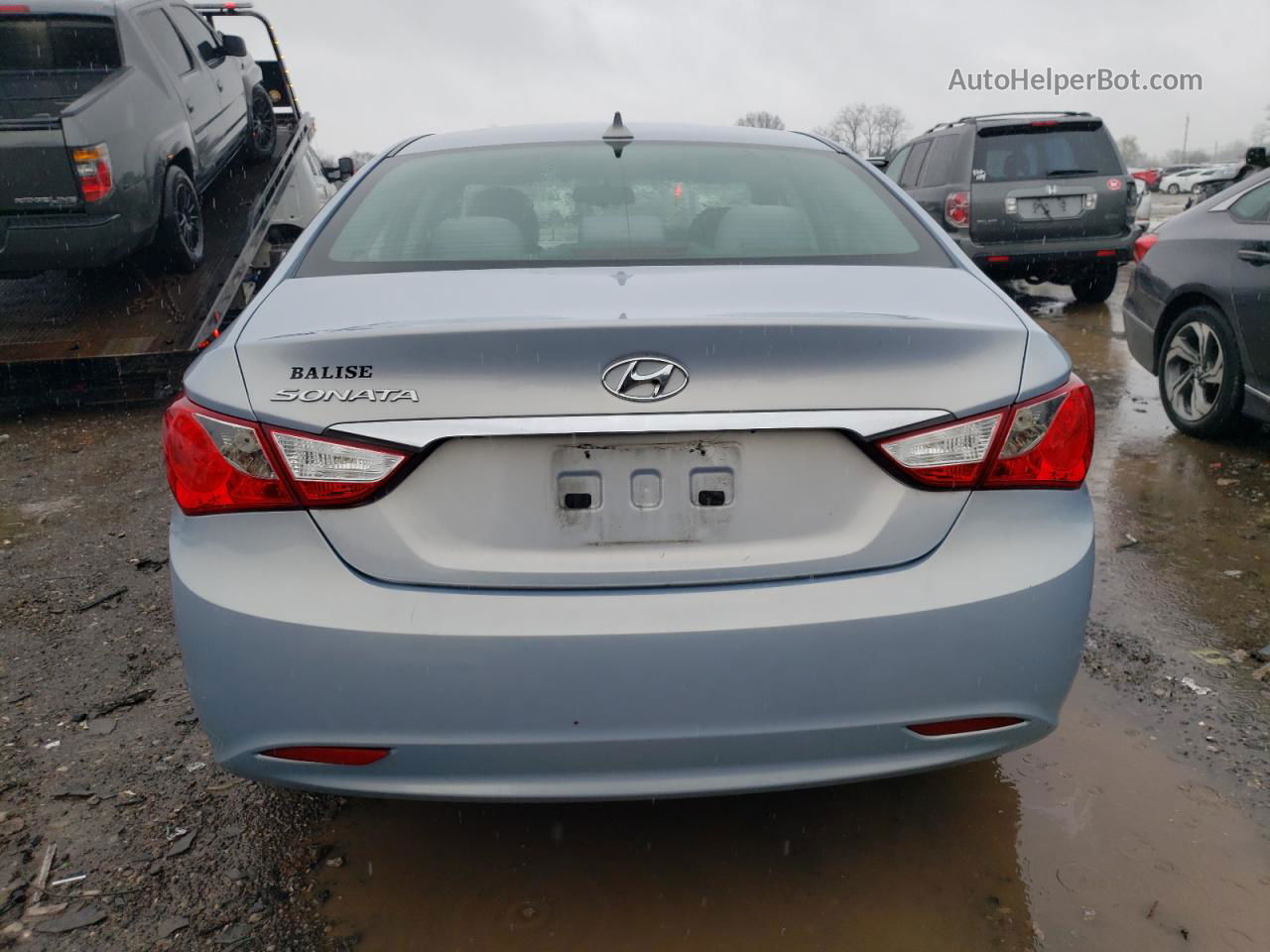 2012 Hyundai Sonata Gls Синий vin: 5NPEB4AC1CH377900