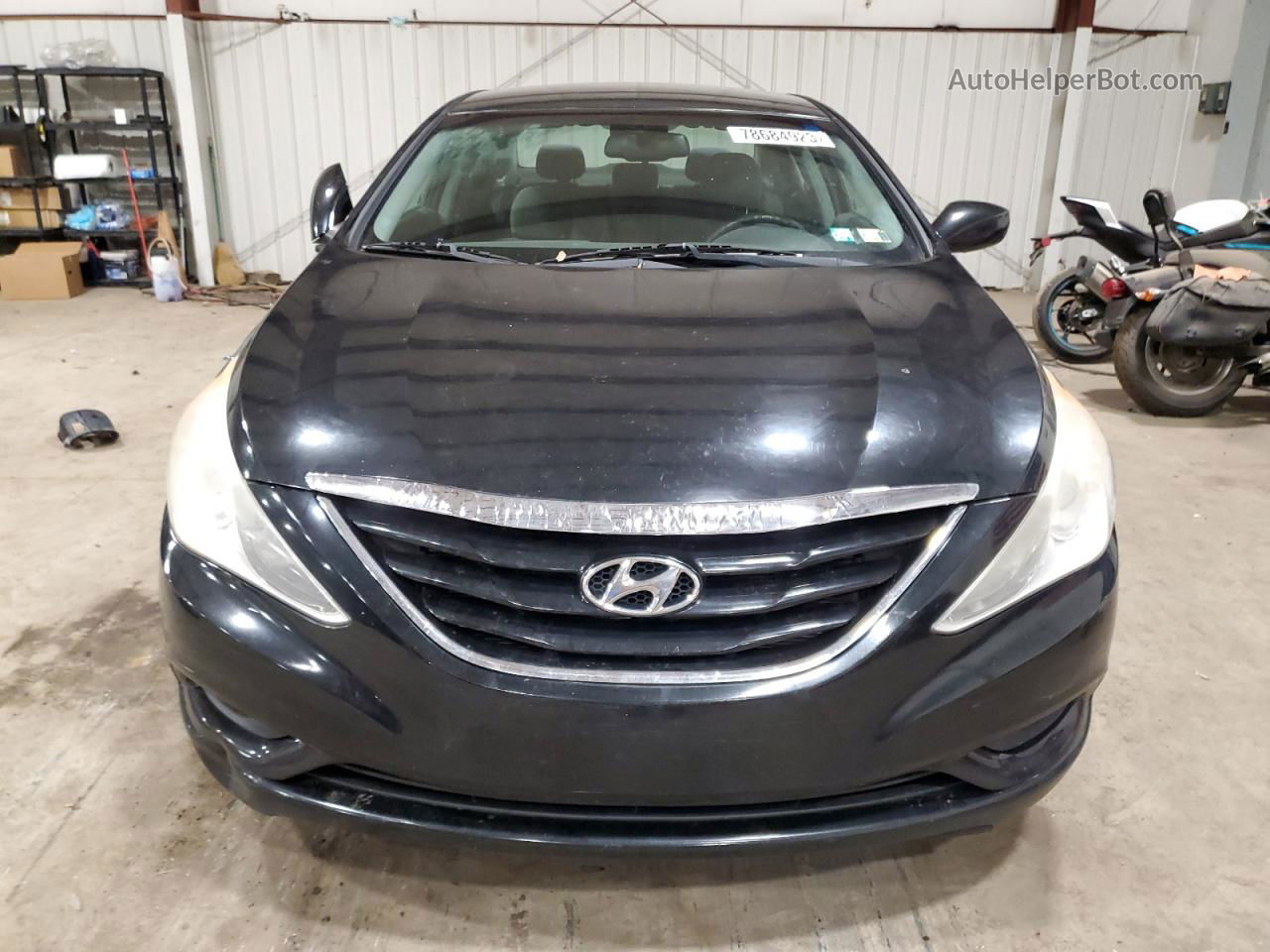 2012 Hyundai Sonata Gls Black vin: 5NPEB4AC1CH452630