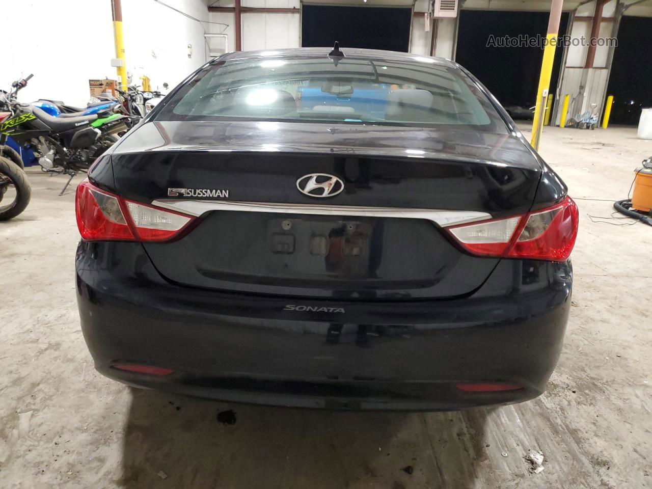 2012 Hyundai Sonata Gls Black vin: 5NPEB4AC1CH452630