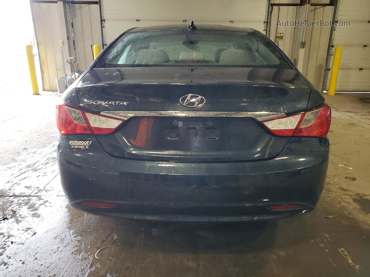 2012 Hyundai Sonata Gls Blue vin: 5NPEB4AC1CH453468