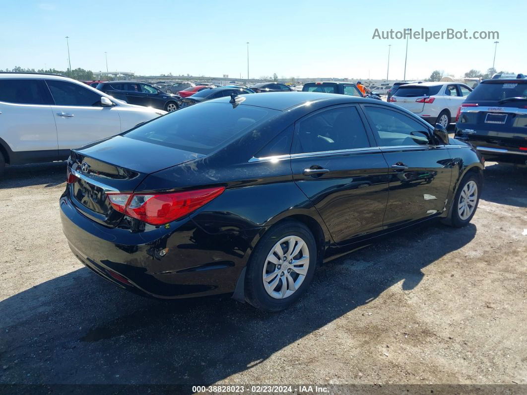 2013 Hyundai Sonata Gls Black vin: 5NPEB4AC1DH558402