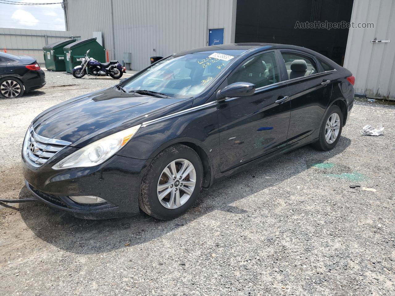 2013 Hyundai Sonata Gls Black vin: 5NPEB4AC1DH636595