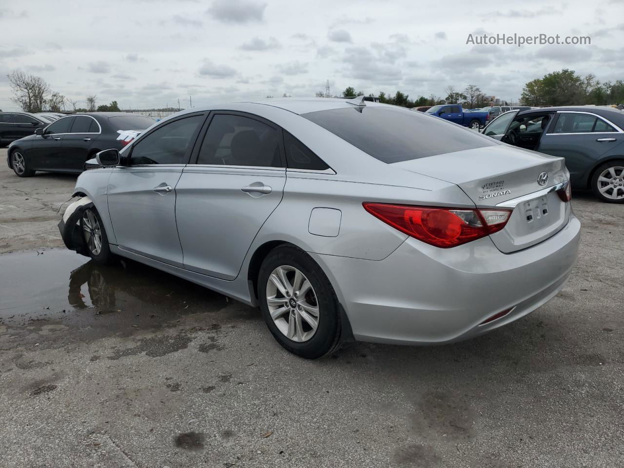 2013 Hyundai Sonata Gls Silver vin: 5NPEB4AC1DH650366