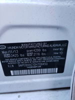 2013 Hyundai Sonata Gls White vin: 5NPEB4AC1DH709450