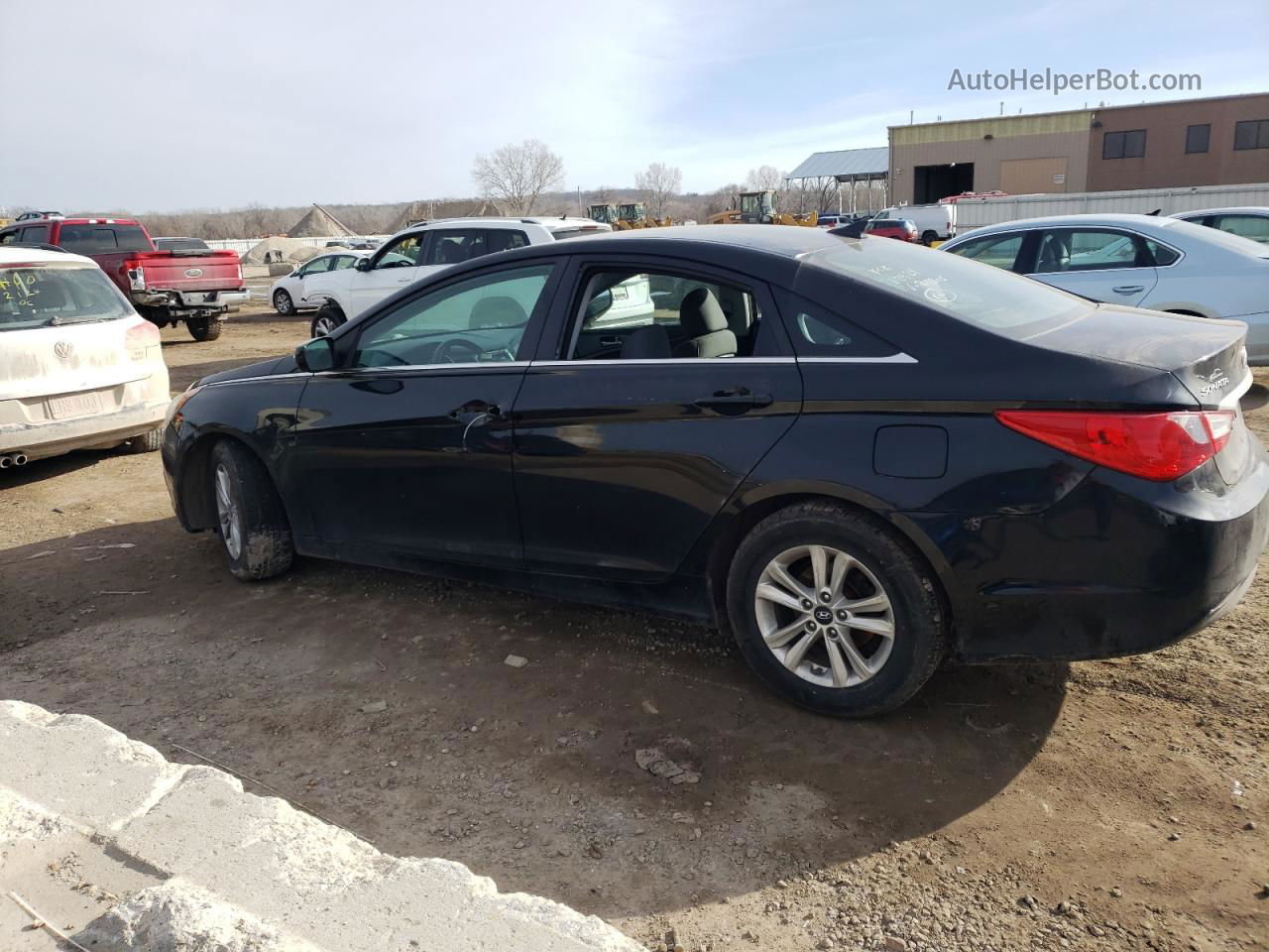 2013 Hyundai Sonata Gls Black vin: 5NPEB4AC1DH727205