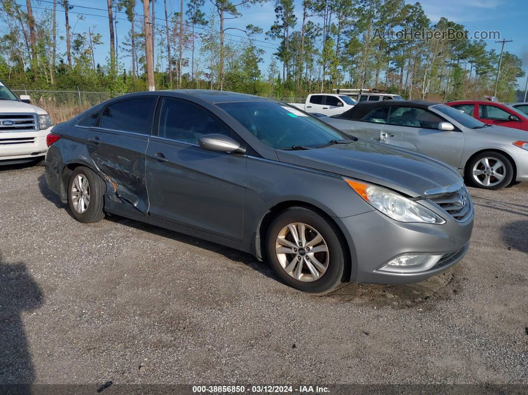 2013 Hyundai Sonata Gls Gray vin: 5NPEB4AC1DH792667