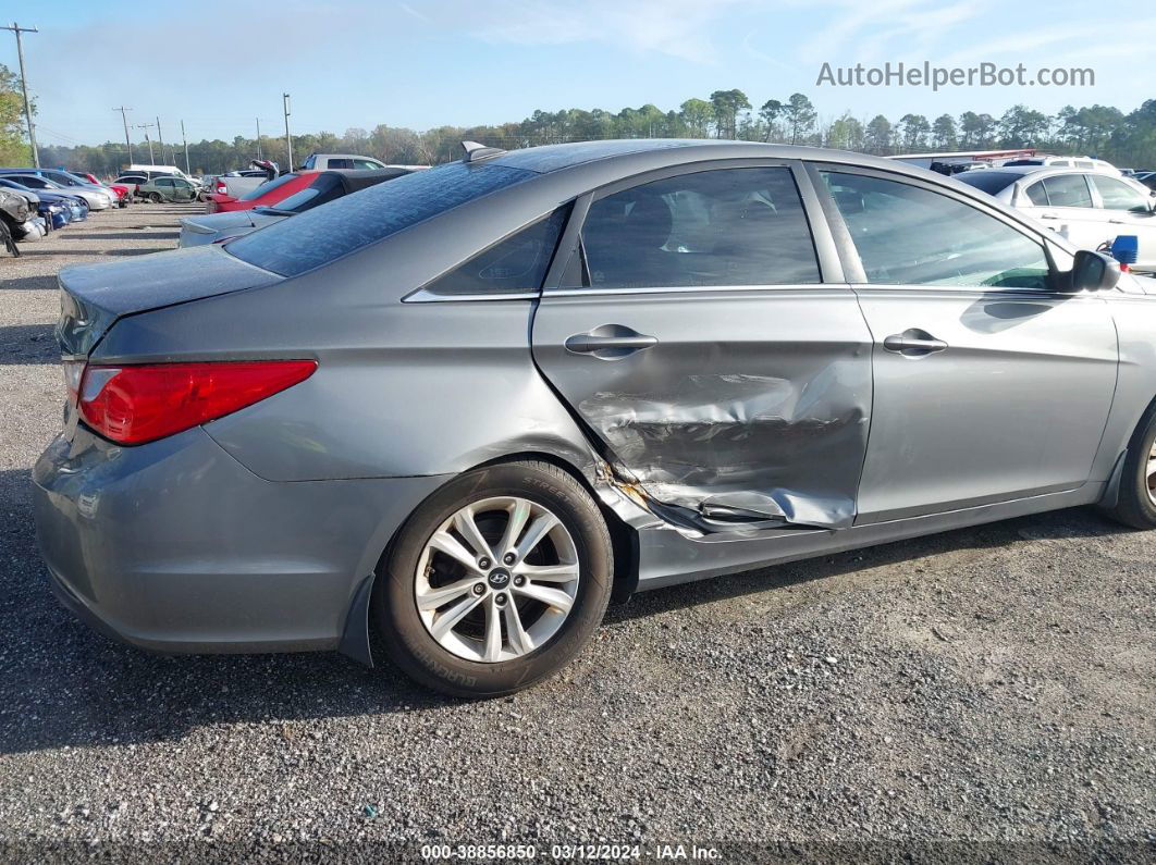 2013 Hyundai Sonata Gls Gray vin: 5NPEB4AC1DH792667